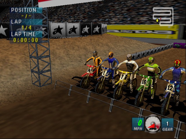 Jeremy McGrath Supercross 2000 Screenthot 2